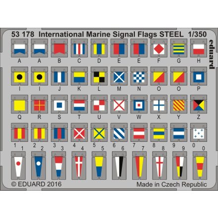 Eduard International Marine Signal Flags STEEL