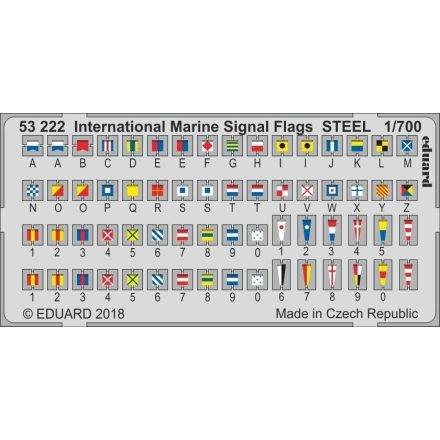 Eduard International Marine Signal Flags STEEL