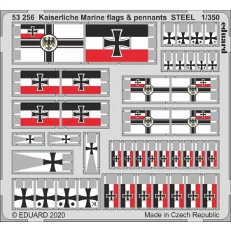  Eduard Kaiserlische Marine flags & pennants STEEL fotómaratás