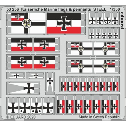 Eduard Kaiserlische Marine flags & pennants STEEL