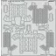 Eduard Akagi rear columns, for HASEGAWA fotómaratás