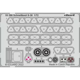 Eduard Schnellboot S-38 for FORE HOBBY fotómaratás