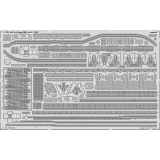 Eduard HMS Ark Royal 1939 part 3 I LOVE KIT fotómaratás