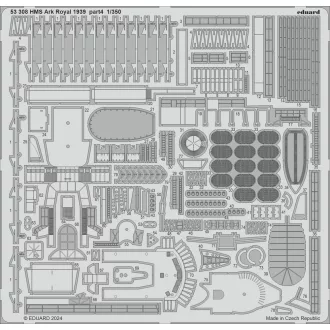 Eduard HMS Ark Royal 1939 part 4 I LOVE KIT fotómaratás