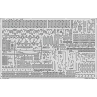 Eduard USS Ranger CV-4 part 1 fotómaratás