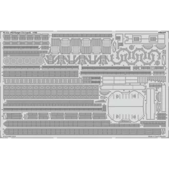 Eduard USS Ranger CV-4 part 2 fotómaratás