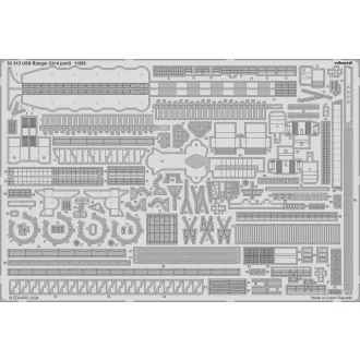 Eduard USS Ranger CV-4 part 3 fotómaratás