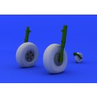 Eduard Typhoon wheels (AIRFIX)