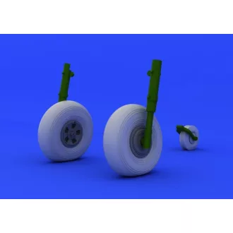   Eduard Typhoon wheels for Airfix műgyanta repülő kiegészítő