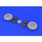Eduard Typhoon wheels (AIRFIX)
