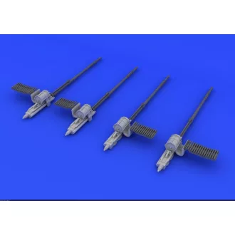   Eduard Typhoon guns for Airfix műgyanta repülő kiegészítő