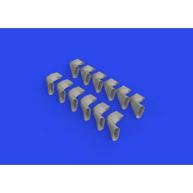 Eduard Spitfire Mk. IX exhaust fishtail PRINT (AIRFIX)