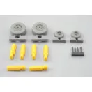 Eduard F-4C/D/E/F/G wheels for Tamiya műgyanta repülő kiegészítő