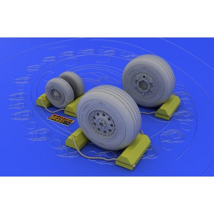 Eduard F-4J/S wheels (TAMIYA)