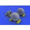 Eduard F-4J/S wheels for Tamiya műgyanta repülő kiegészítő