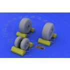 Eduard F-4J/S wheels (TAMIYA)