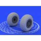 Eduard P-51 wheels for Tamiya műgyanta repülő kiegészítő