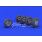 Eduard He 219 wheels (REVELL)