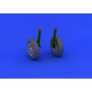 Eduard F4U-1 wheels for Tamiya műgyanta repülő kiegészítő