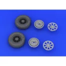 Eduard F4U-1 wheels for Tamiya műgyanta repülő kiegészítő