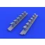 Eduard Bf 109G-6 exhaust stacks for Revell műgyanta repülő kiegészítő