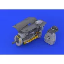 Eduard Bf 109G-6 engine for Revell műgyanta repülő kiegészítő