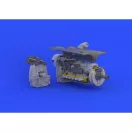Eduard Bf 109G-6 engine for Revell műgyanta repülő kiegészítő