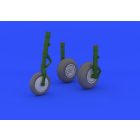 Eduard Me 262 wheels (TRUMPETER)