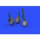 Eduard Me 262 wheels (TRUMPETER)