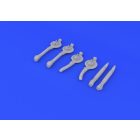 Eduard B-17 superchargers (HONG KONG MODELS)