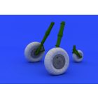 Eduard Bf 109G-10 wheels (REVELL)