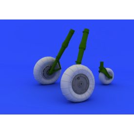 Eduard Bf 109G-10 wheels (REVELL)