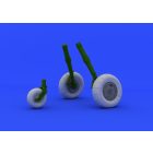 Eduard Bf 109G-10 wheels (REVELL)