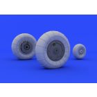 Eduard Bf 109G-10 wheels (REVELL)