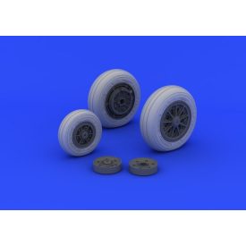 Eduard F-104 undercarriage wheels late (ITALERI)