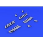 Eduard Do 335 exhaust stacks (HONG KONG MODELS)