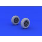 Eduard F4U-1 wheels diamond pattern (TAMIYA)