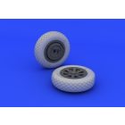 Eduard F4U-1 wheels diamond pattern (TAMIYA)
