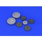 Eduard Fw 190F-8 wheels (REVELL)