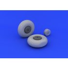 Eduard Mosquito Mk.VI wheels (TAMIYA)