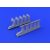 Eduard Mosquito Mk.VI exhaust stacks (TAMIYA)