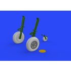 Eduard P-47D wheels (Hasegawa)