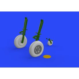 Eduard P-47D wheels (Hasegawa)