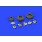 Eduard Me 262 wheels (Revell)