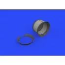 Eduard F4U-1 cowling w/alternate cooling flaps for Tamiya műgyanta repülő kiegészítő