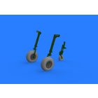 Eduard P-51D wheels (REVELL)