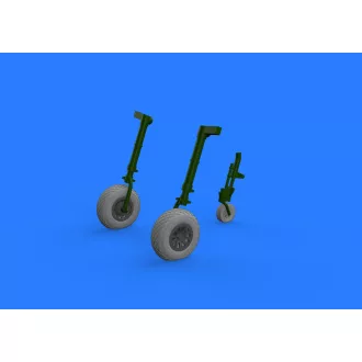   Eduard P-51D wheels for Revell műgyanta repülő kiegészítő