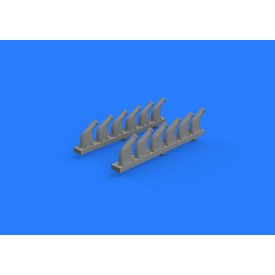 Eduard P-51D exhaust stacks (REVELL)