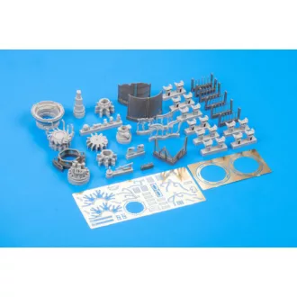   Eduard Fw 190A-8 engine for Revell műgyanta repülő kiegészítő