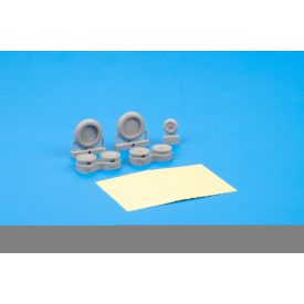 Eduard Fw 190A-8 wheels (REVELL)